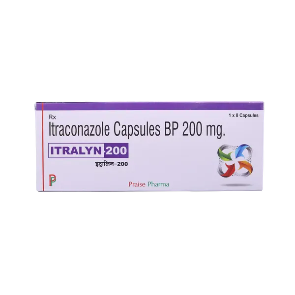 ITRALYN 200MG 8CAP