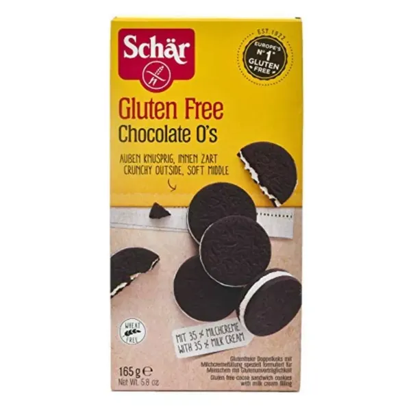 DR SCHAR BISC CHOCOLATE 165GM