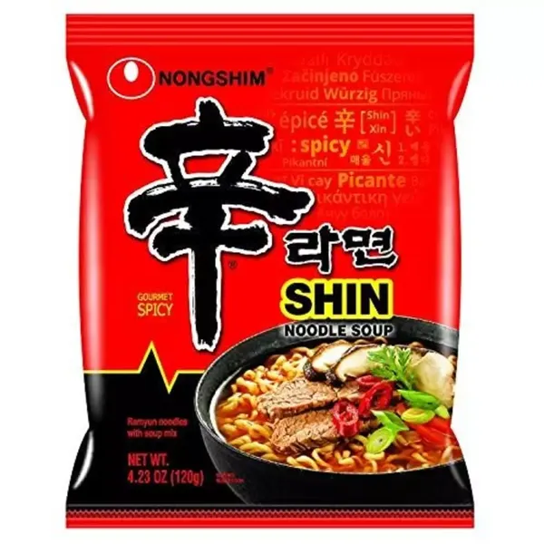 NONGSHIM NOODLES SHIN RAMYUN 120GM