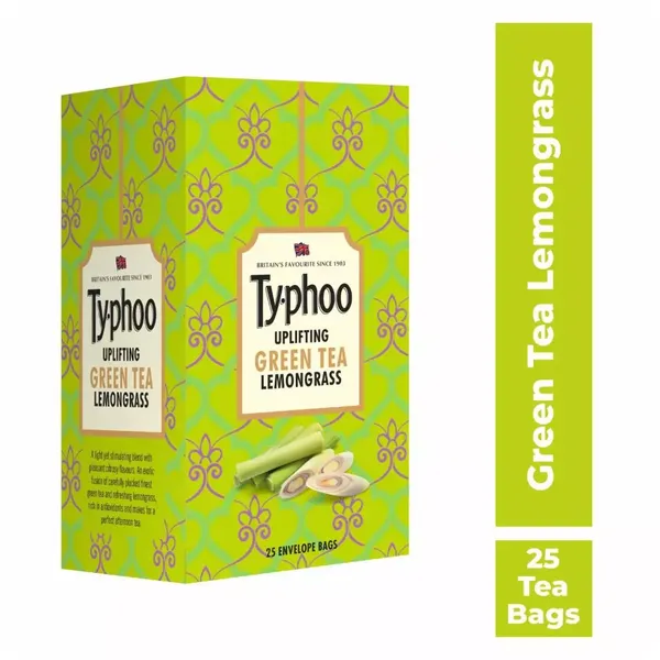 TY-PHOO GR/TEA LEMONGRASS 25BAGS