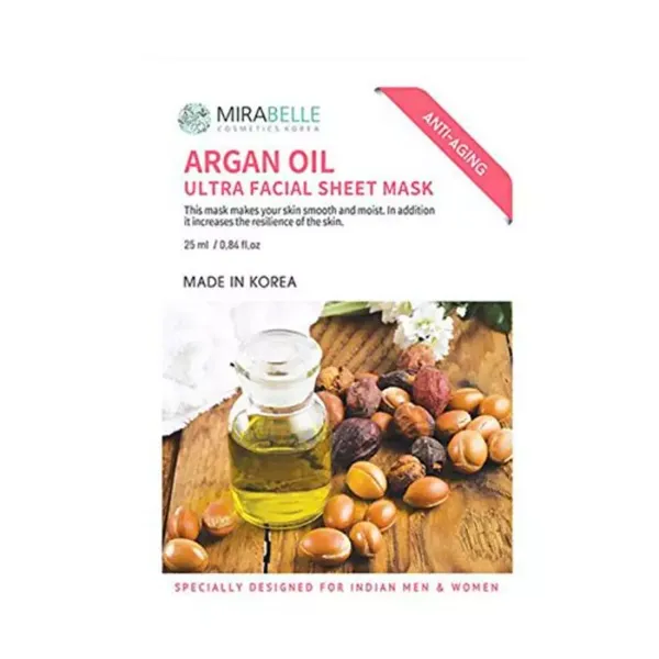 MIRABELLE KOREA F/MASK ARGAN OIL ULTRA 1PC