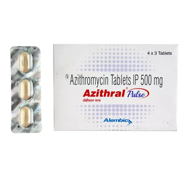 AZITHRAL PULSE 500MG 3TAB