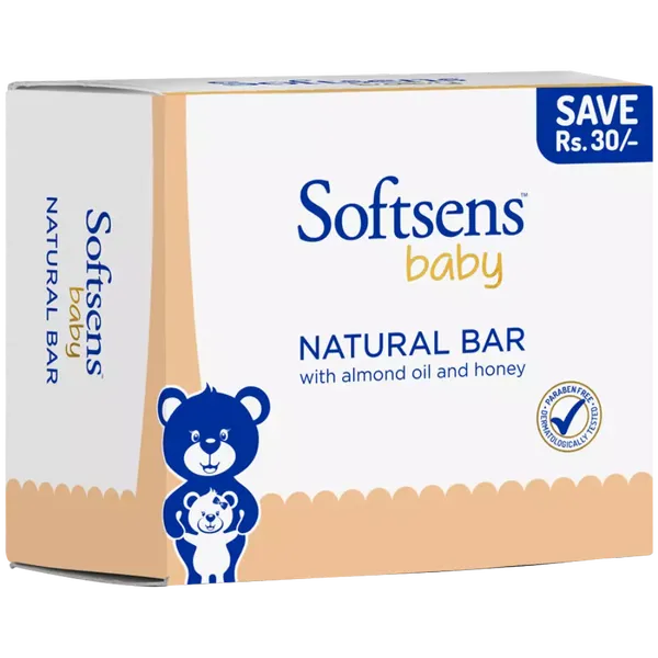 SOFTSENS BABY NATURAL BAR 3X100GM