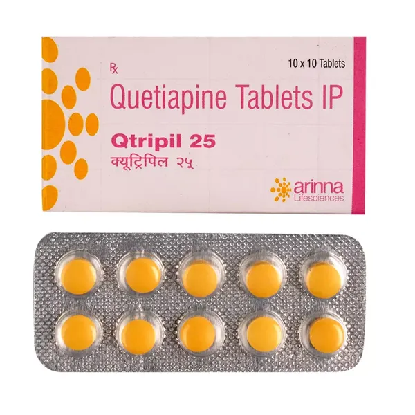 QTRIPIL 25MG 10TAB