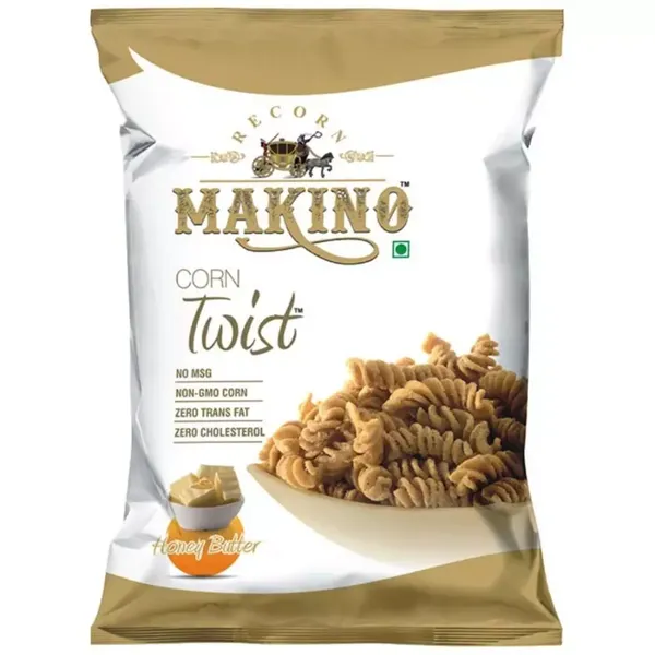 MAKINO CORN TWIST HONEY BUTTER 60GM