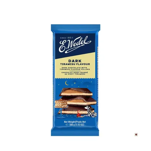 WEDEL CHOC TIRAMISU FILLING BAR 100GM