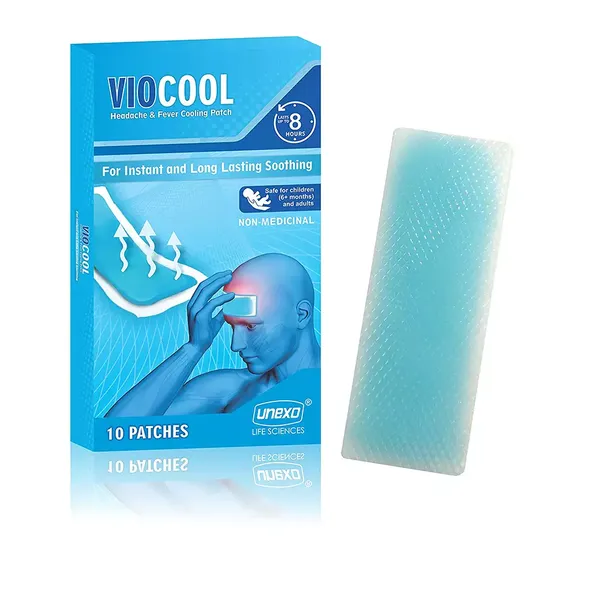 VIOCOOL HEADACHE/FEVER COOLING PATCH 1PC