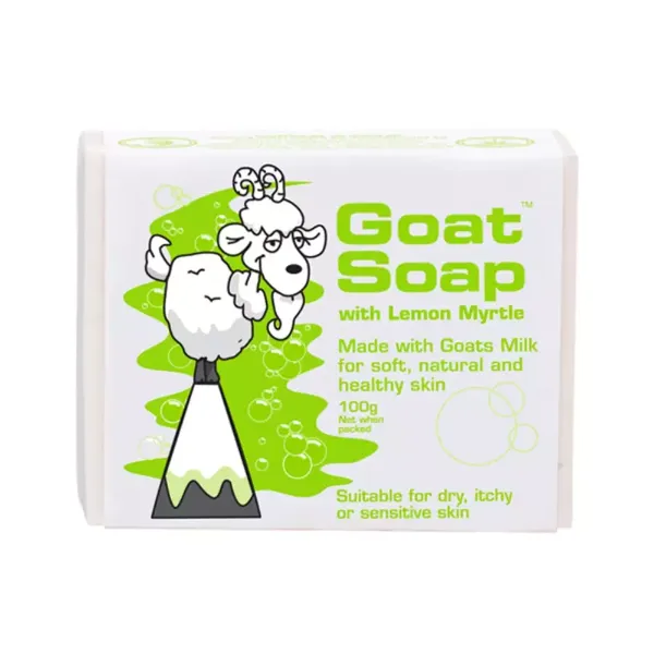 GOAT SOAP ARGAN LEMON MYRTLE 100GM