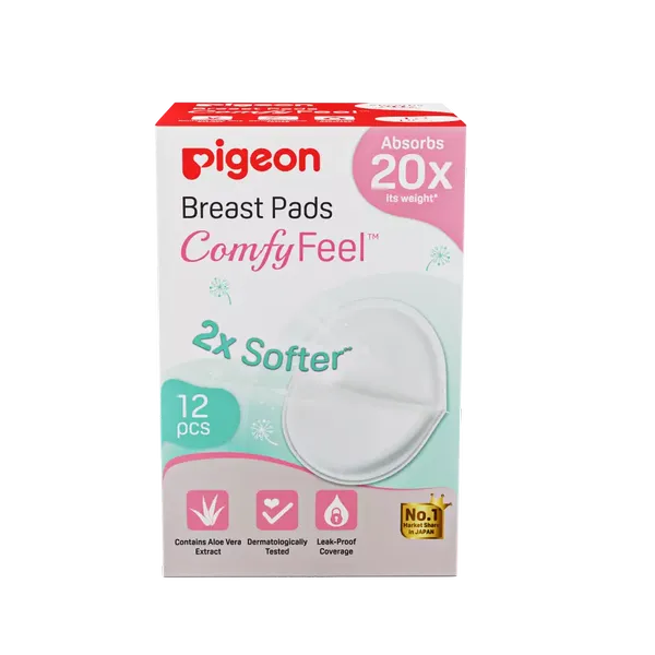 PIGEON BREAST PADS HONEYCOMB 12PC