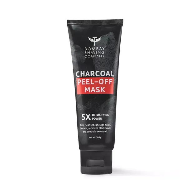 BOMBAY SHAVING F/MASK PEEL OFF CHARCOAL 100GM