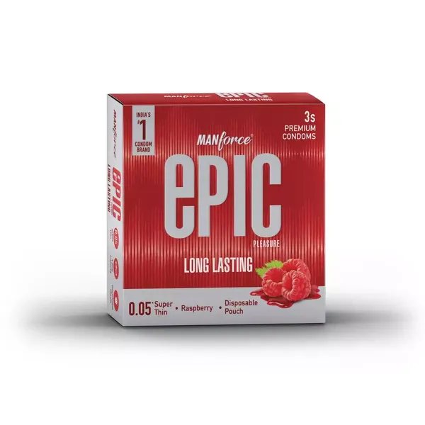 MANFORCE EPIC CONDOMS PLEASURE LONG LASTING 10PCS