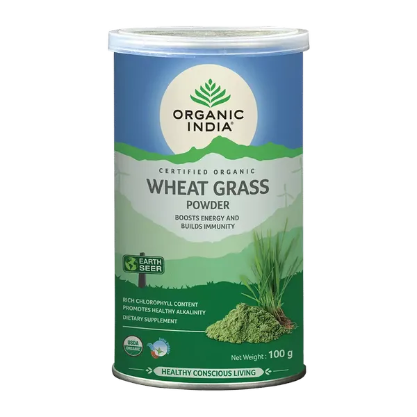 ORGANIC TEA WHEAT GRASS 100GM