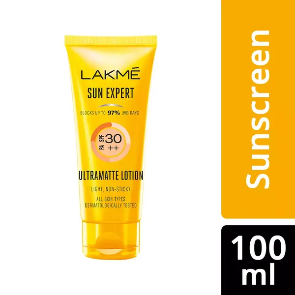 LAKME B/LTN SUN SPF 30++ULTRA MATTE LOTION LIGHT&NON STICKY 100ML