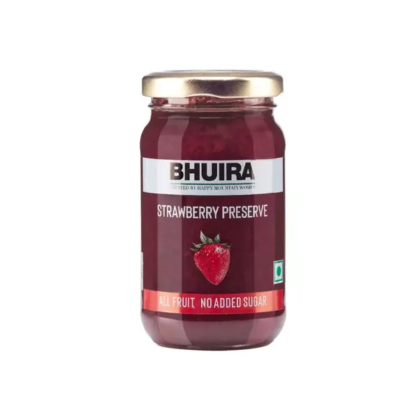 BHUIRA PRESERVE STRAW/ROSEMARY NO SUGMAR 240GM