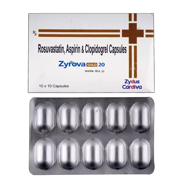 ZYROVA-GOLD 20MG 10CAP