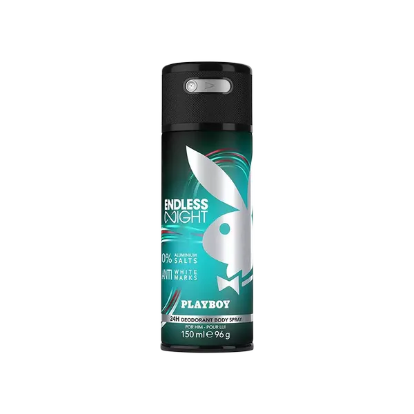 PLAYBOY DEO MEN ENDLESS NIGHT 150ML