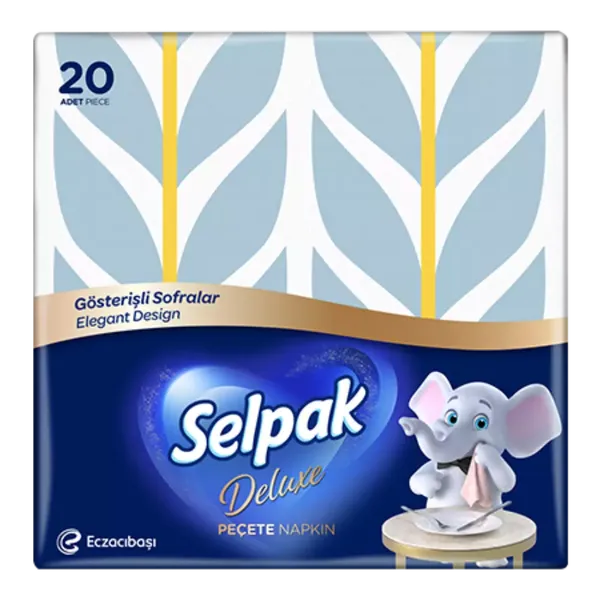 SELPAK COLLECTION PRINTED NAPKIN 3PLY 20SHEETS 1PC