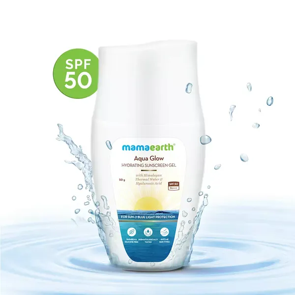 MAMAEARTH AQUA GLW HYDRTNG SUNSCREN 50ML