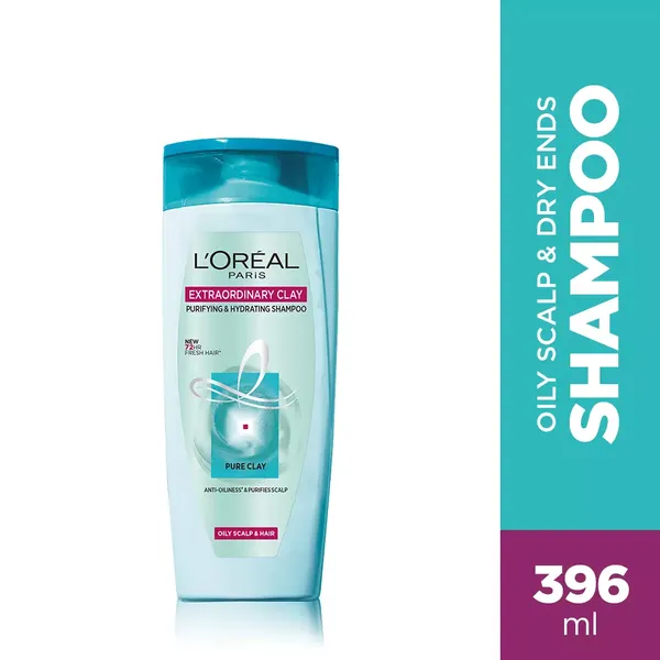 LOREAL SHMP EXTRAORD CLAY 396ML