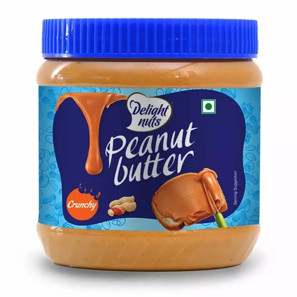 DELIGHT NUTS PEANUT BUTTER CRUNCHY 340GM