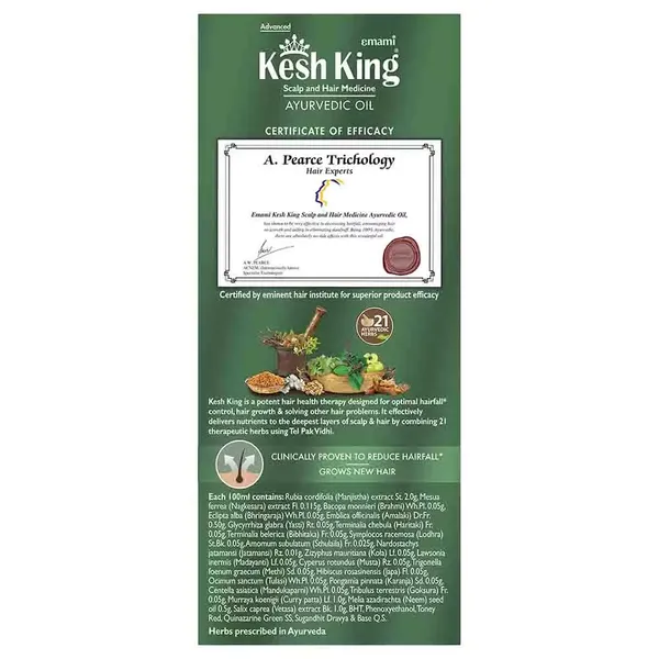 KESH KING HR/OIL 60ML