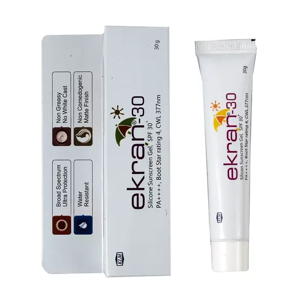 EKRAN-30 SUNSCREEN SPF30 GEL 30GM