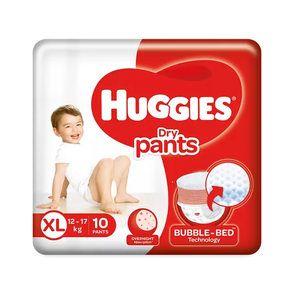 HUGG DIAP DRY PANTS XL 10PC