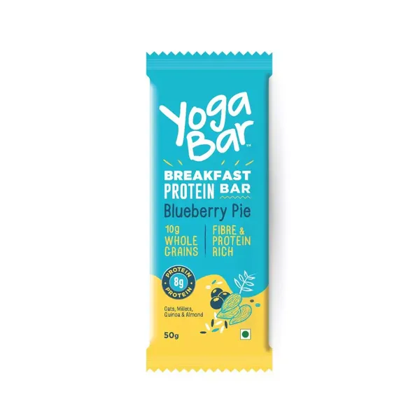 YOGA BAR B/FAST PROTEIN BLUEBERRY 50GM