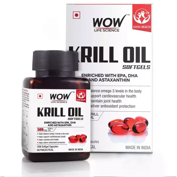 WOW KRILL OIL SOFTGEL 30CAP