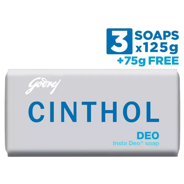 CINTHOL SOAP DEO CONFIDENCE 3X75GM