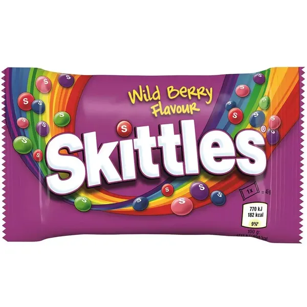 SKITTLES WILD BERRY GEM 55GM