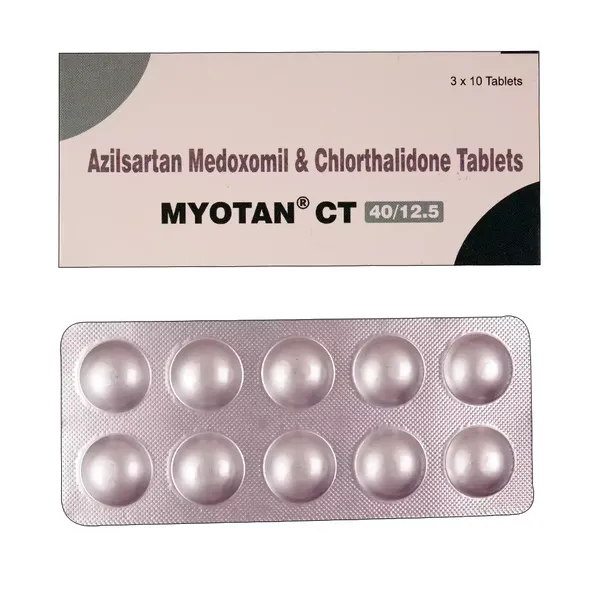 MYOTAN-CT 40/12.5MG 10TAB