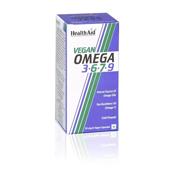 HEALTH AID VEGAN OMEGA 30CAP