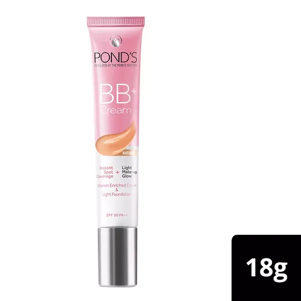 PONDS BB+ CRM LIGHT MAKEUP GLOW 18GM