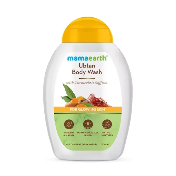 MAMAEARTH B/WASH UBTAN 300ML