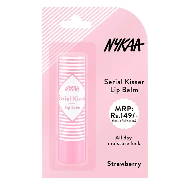 NYKAA SERIAL KISSER LIP BALM STRAWBERRY 4.5GM