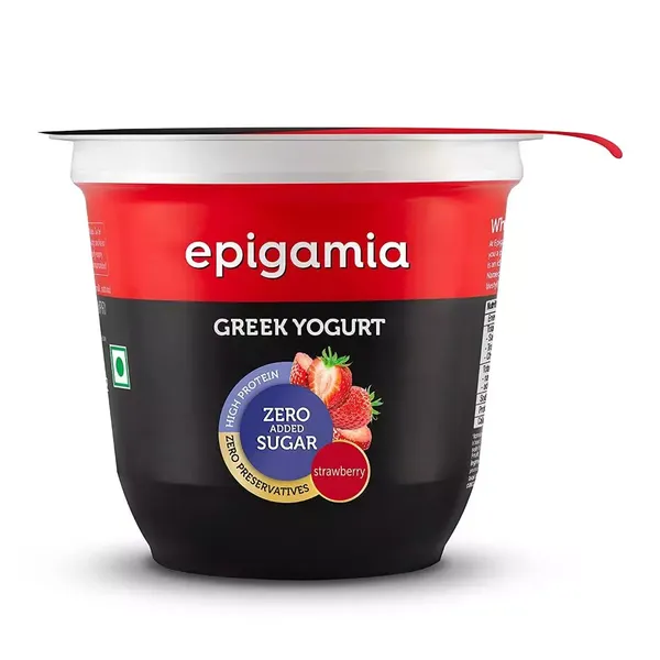 EPIGAMIA GREEK YOGHURT STRAWBERRY S/F 120GM