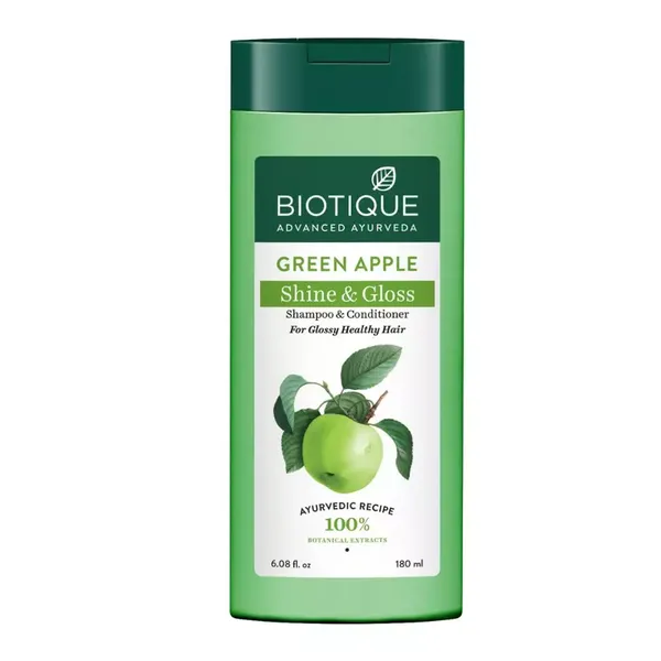 BIOT SHMP GREEN APPLE 180ML