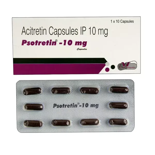 PSOTRETIN 10MG 10CAP