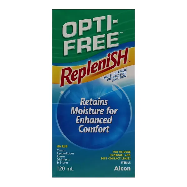 OPTI-FREE LENS SOLN 120ML