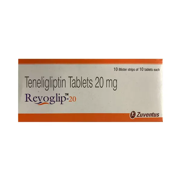 REVOGLIP 20MG 10TAB