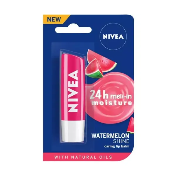 NIVEA LIP CARE WATERMELON 4.8GM