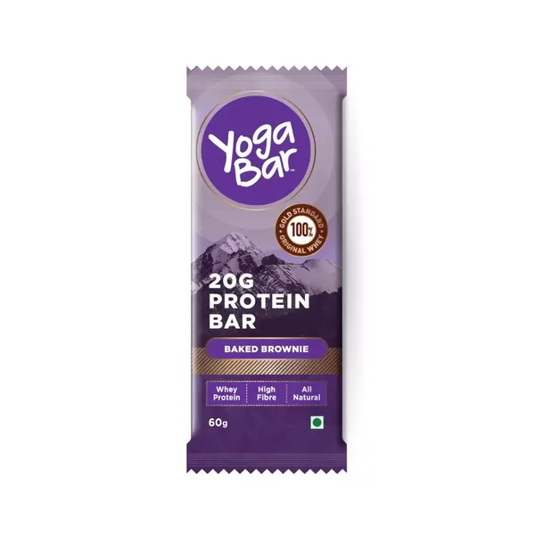 YOGA BAR PROTEIN CHOCOLATE BROWNIE 60GM