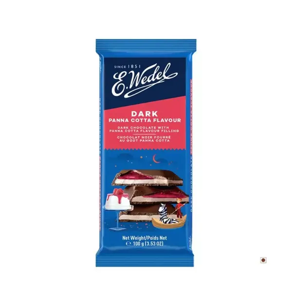 WEDEL CHOC PANNA COTTA FILLING BAR 100GM