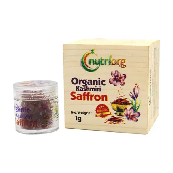 NUTRIORG ORGANIC KASHMIRI SAFFRON 1GM