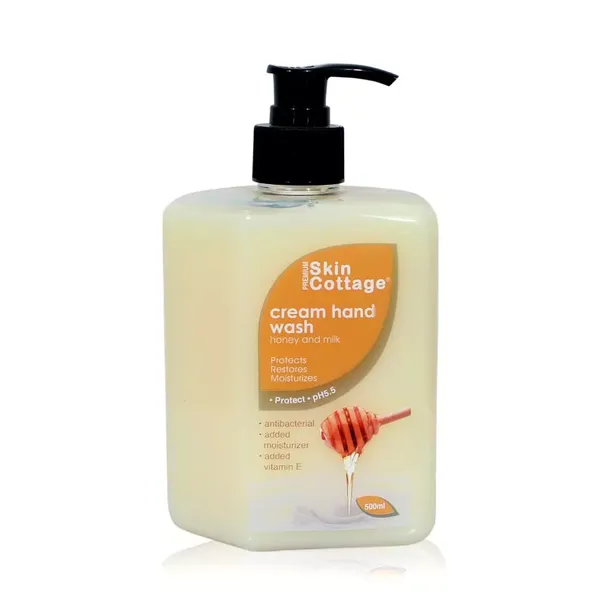 SKIN COTTAGE H/WASH HONEY MILK 500ML