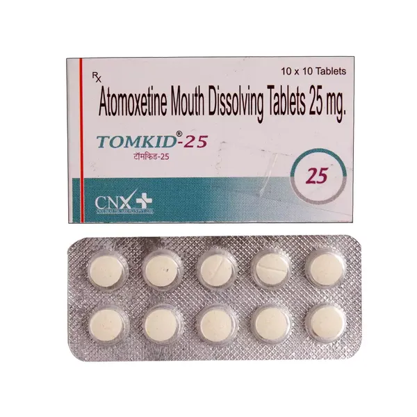 TOMKID 25MG 10TAB