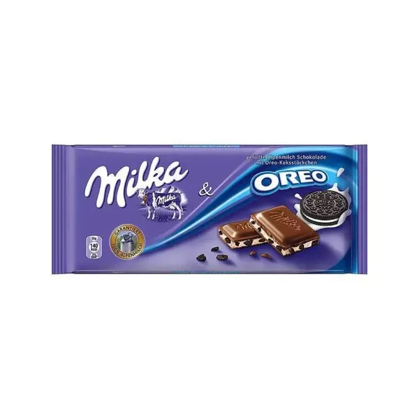 MILKA CHOC OREO MILK BAR 100GM