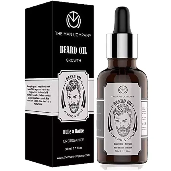 THE MAN BEARD OIL ALMOND/THYME 30ML