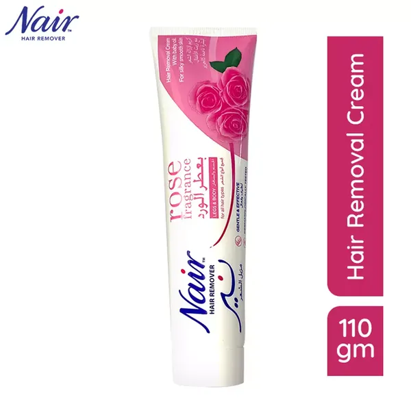 NAIR HAIR REMOVER CREAM ROSE FRAGRANCE 110GM